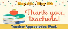 Teacher's Appreciation Week - Thank You Teachers!